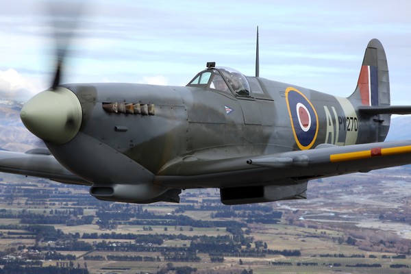 A Spitfire that will be performing at Warbirds Over Wanaka